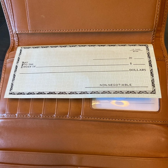 Coach Tan Leather Wallet - Picture 5 of 6